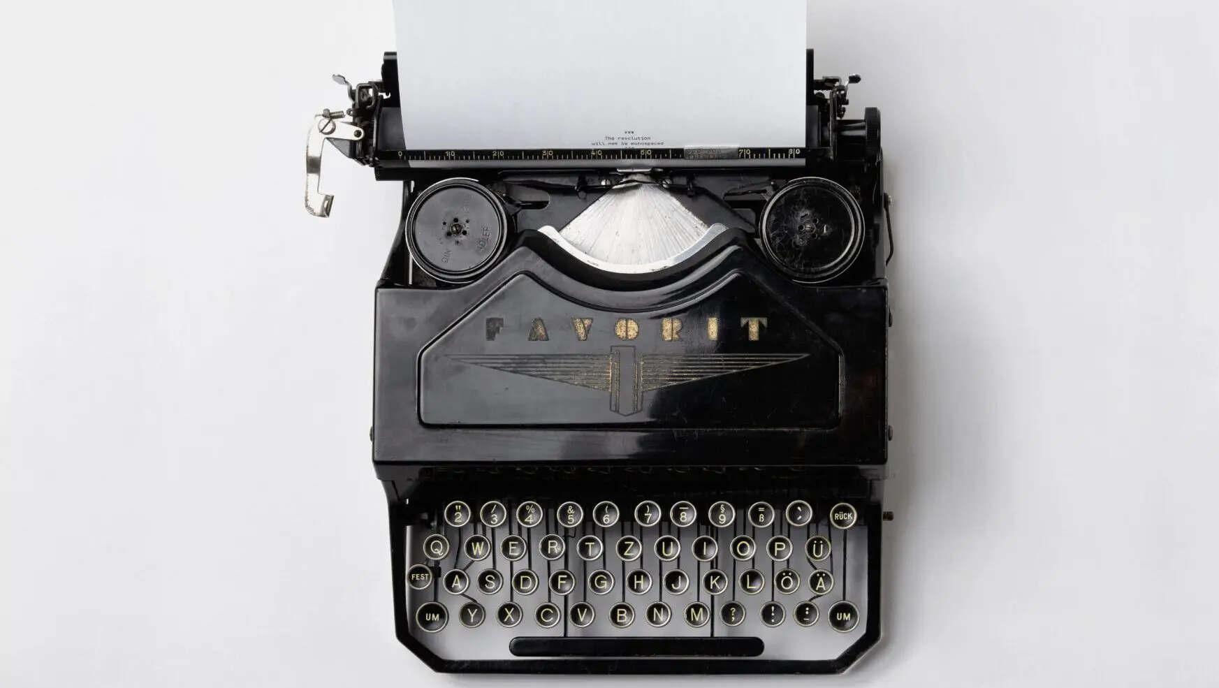 Love typewriters